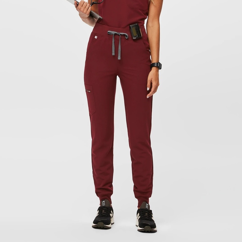 High Waisted Zamora Jogger Scrub Pants
